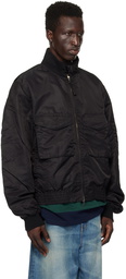 Uniform Bridge Black G8 Wep Bomber Jacket