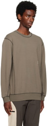 Parel Studios Taupe Contrast Sweatshirt