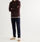 Norse Projects - Vagn Loopback Cotton-Jersey Hoodie - Burgundy