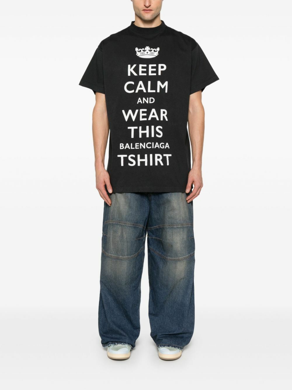 BALENCIAGA KEEP CALM Tシャツ Balenciaga 'keep Calm' T-shirt | italist