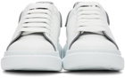 Alexander McQueen SSENSE Exclusive White Reflective Oversized Sneakers