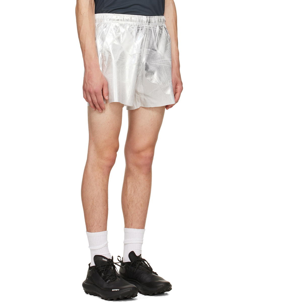 Satisfy Silver PeaceShell Unlined Shorts