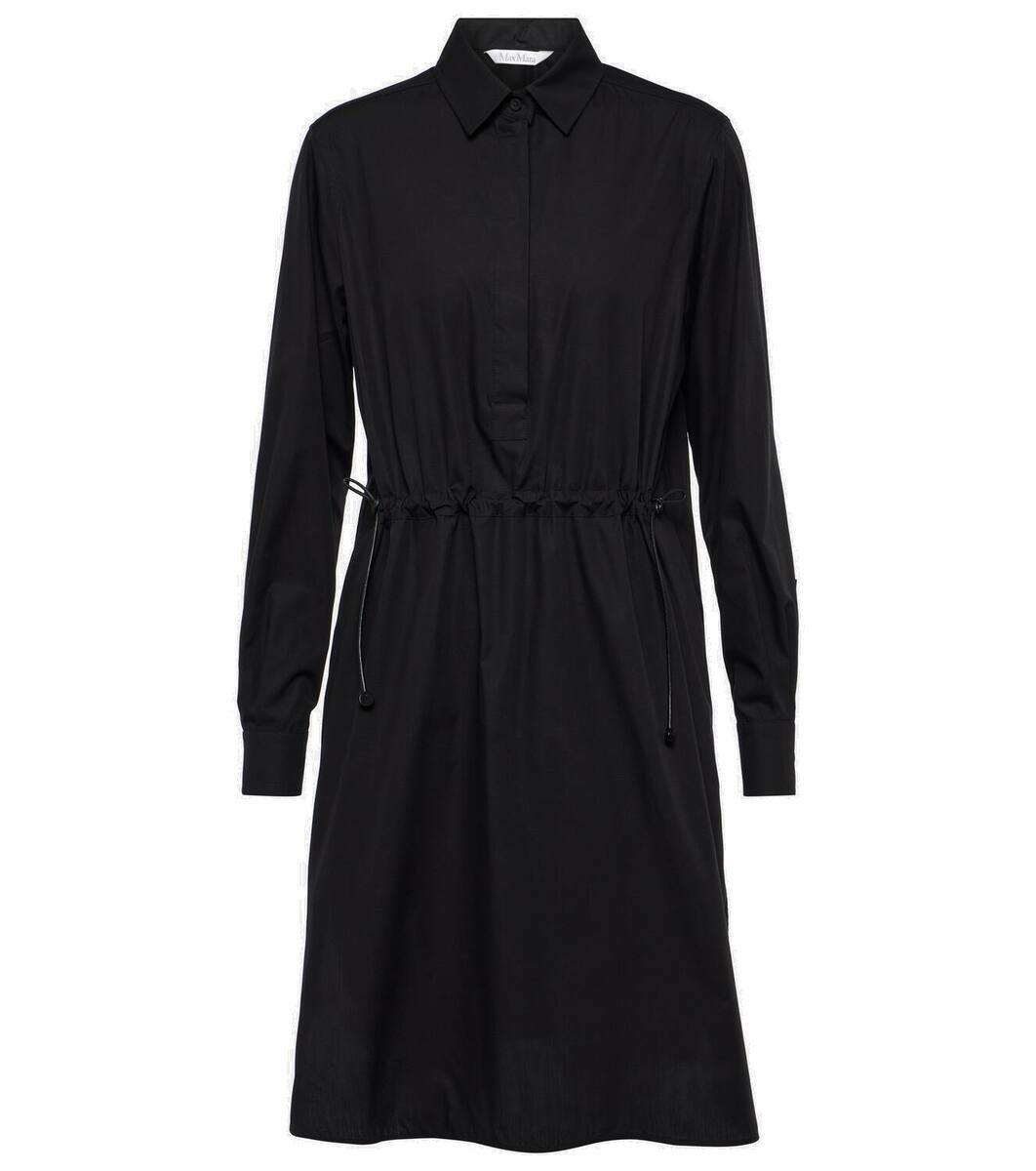 Max Mara Juanita cotton poplin shirt dress Max Mara