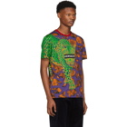 Versace Multicolor Leopard T-Shirt