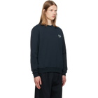 A.P.C. Navy Standard 'Rue Madame' Sweatshirt