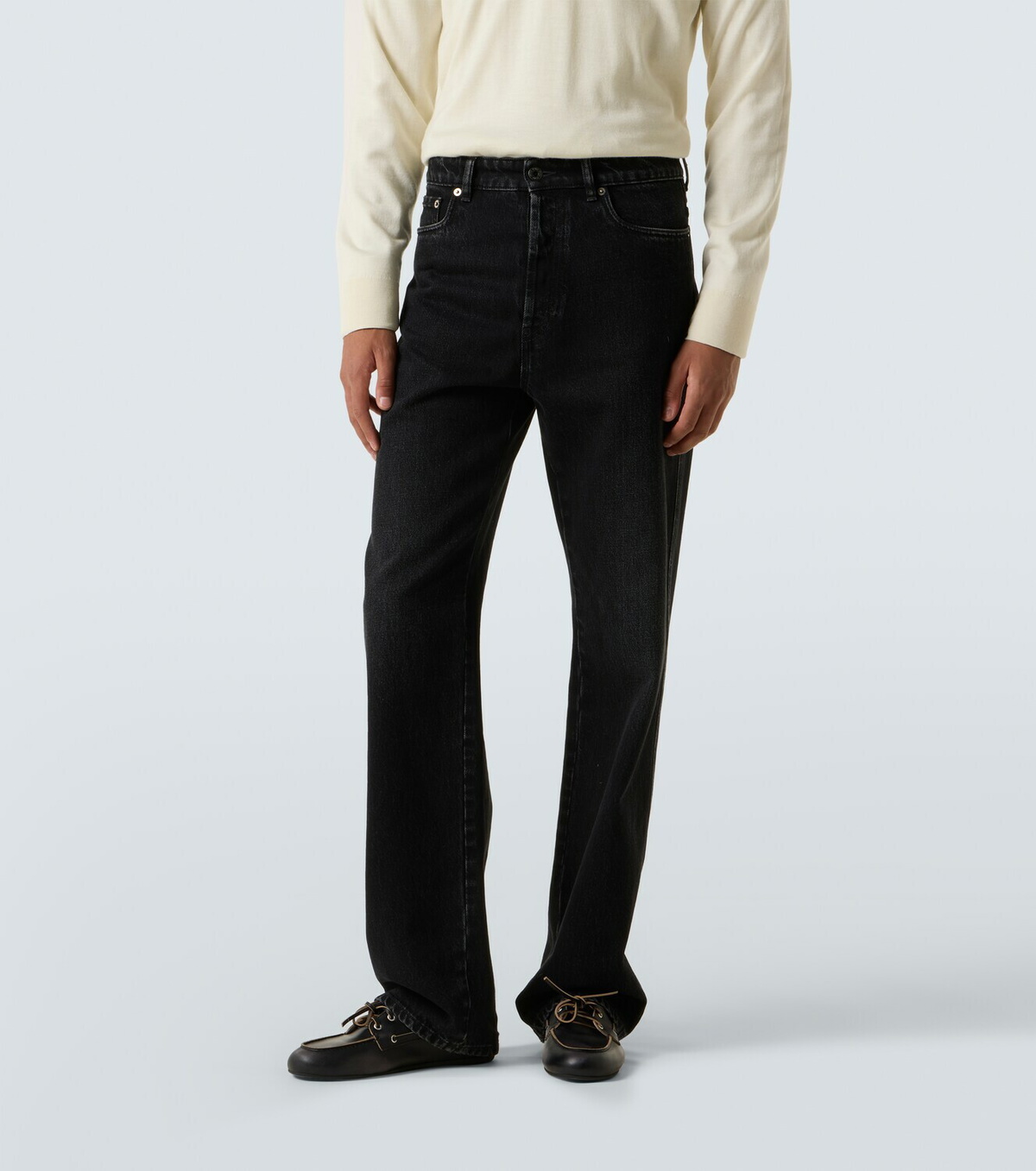 Miu Miu Mid-rise straight jeans