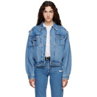 Isabel Marant Etoile Blue Zyma Denim Jacket