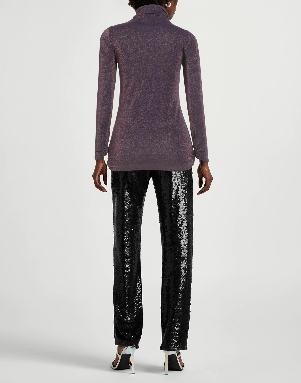 Chiara Boni La Petite Robe Womens Top Dark in Purple