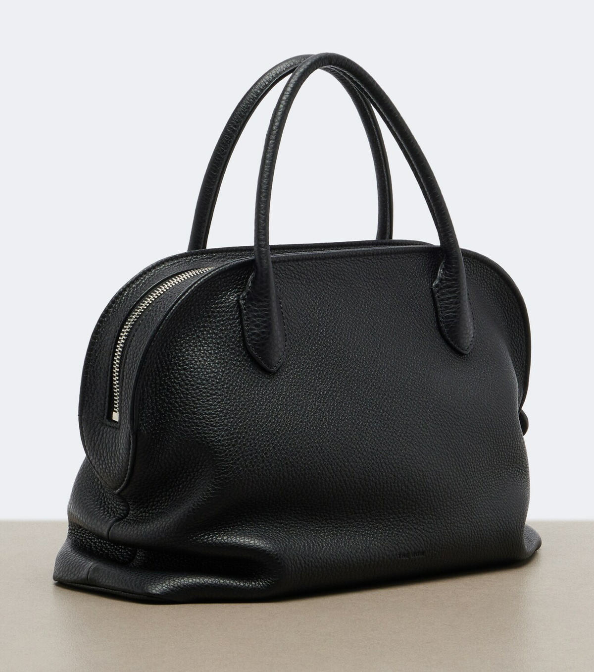 The Row Agnes 12 leather top-handle bag
