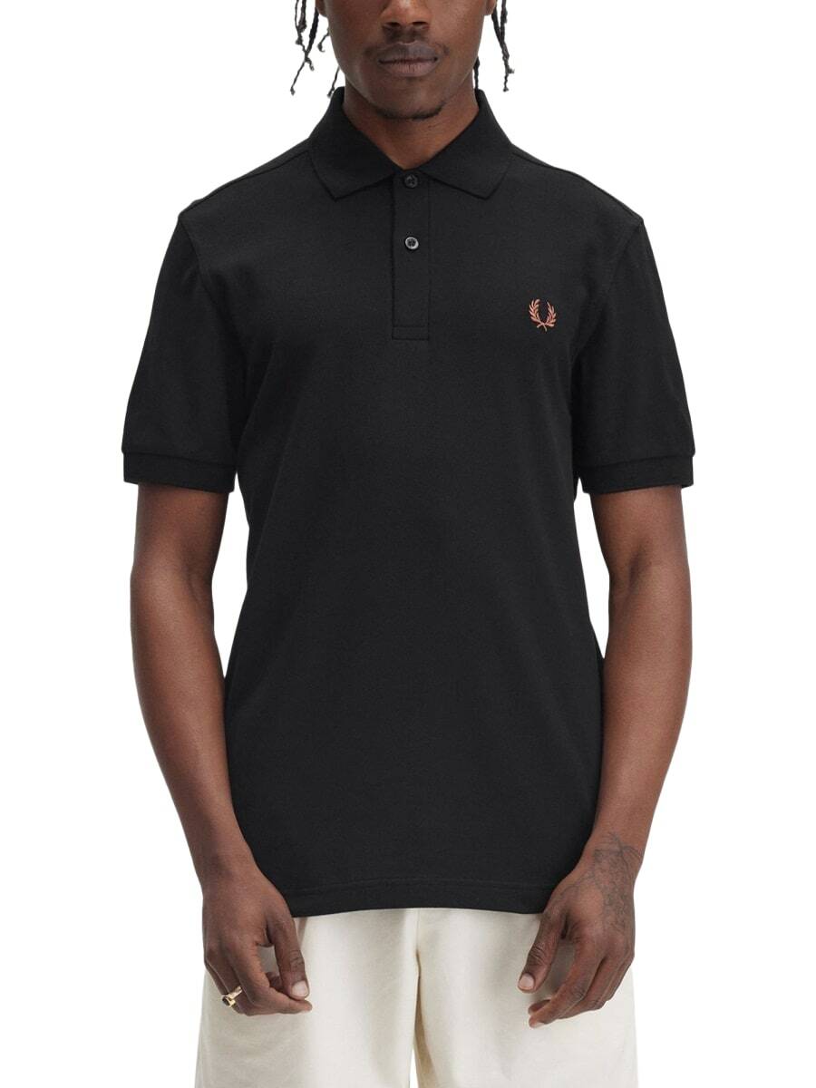 Fred Perry Men's x Noon Goons Printed Long Sleeve Polo Shirt