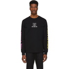 Diesel Black T-Just-YB Long Sleeve T-Shirt