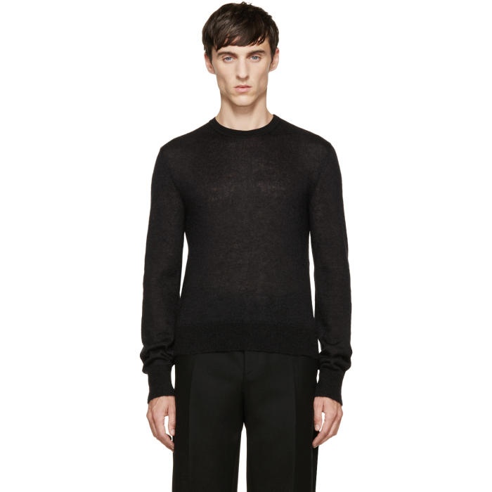 Photo: Calvin Klein Collection Black Mohair Sweater