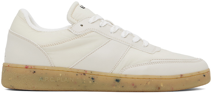 Photo: A.P.C. Beige Plain Sneakers