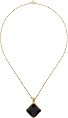 Ernest W. Baker Gold Stone Necklace