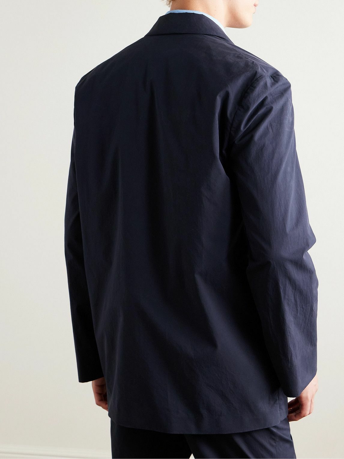 The Row - Albert Cotton Suit Jacket - Blue