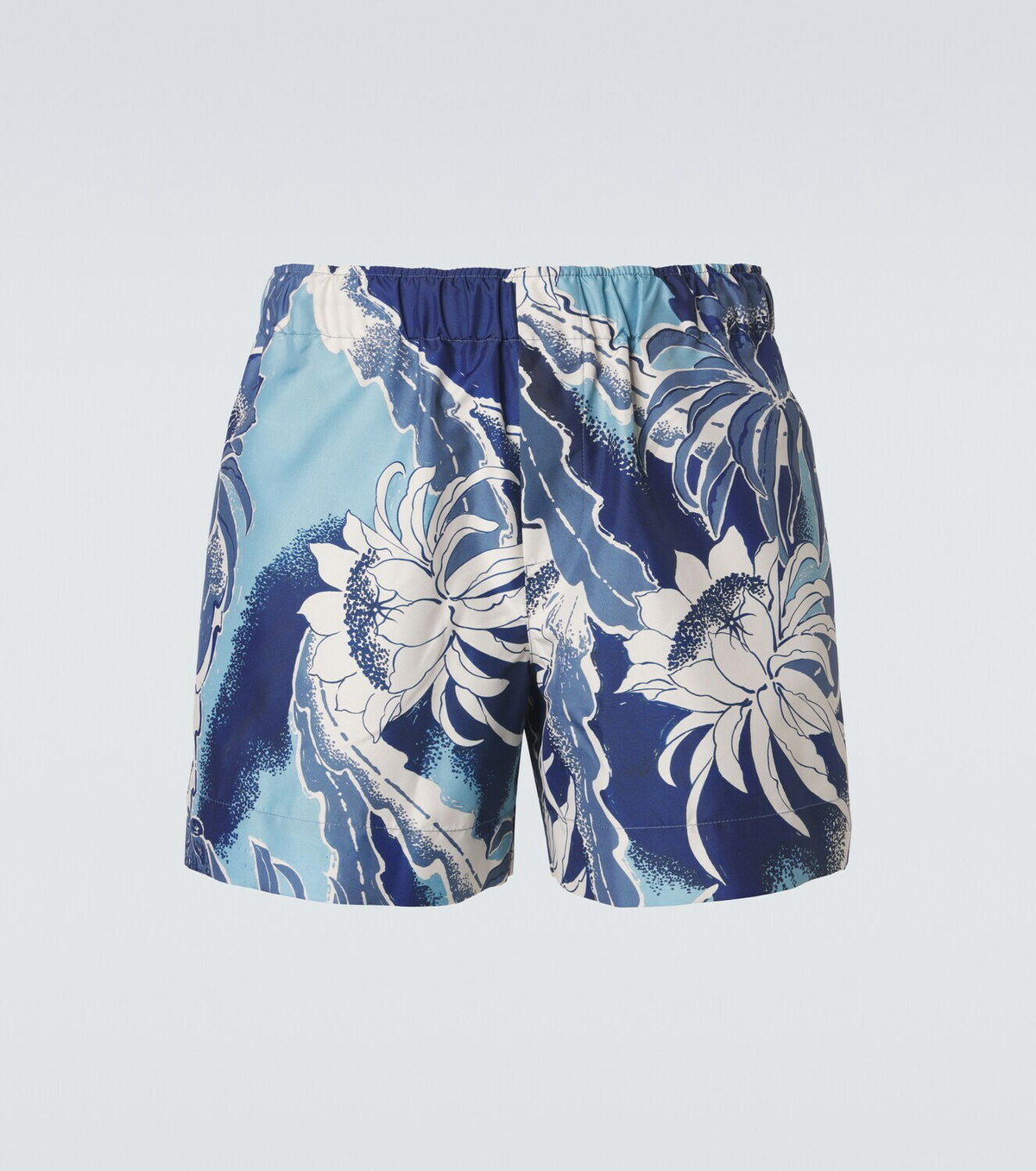 JW Anderson Floral cotton swim trunks