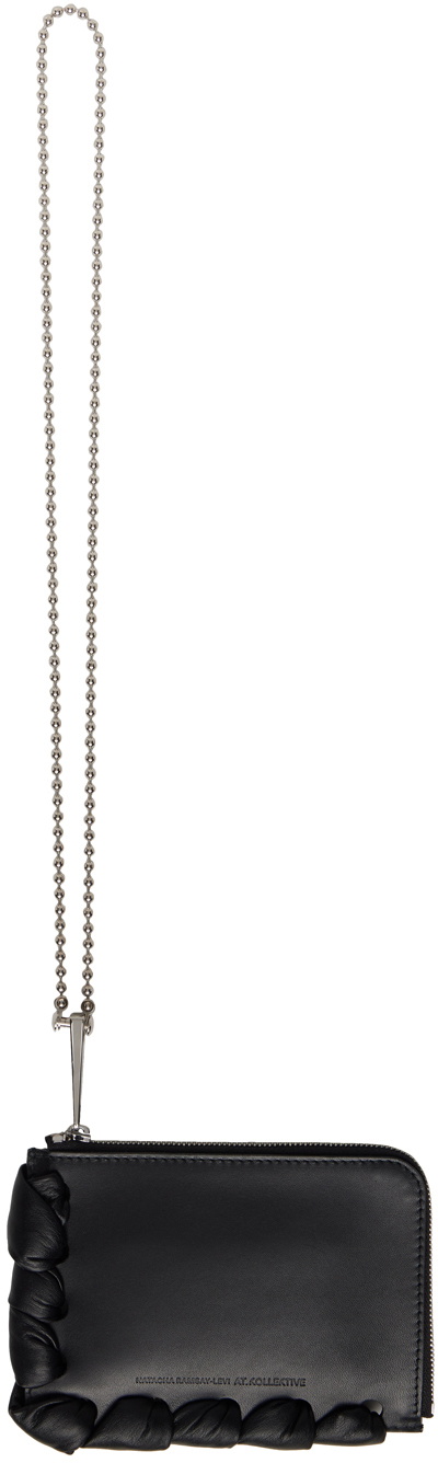 At.Kollektive Black Natacha Ramsay-Levi Edition Braided Wallet