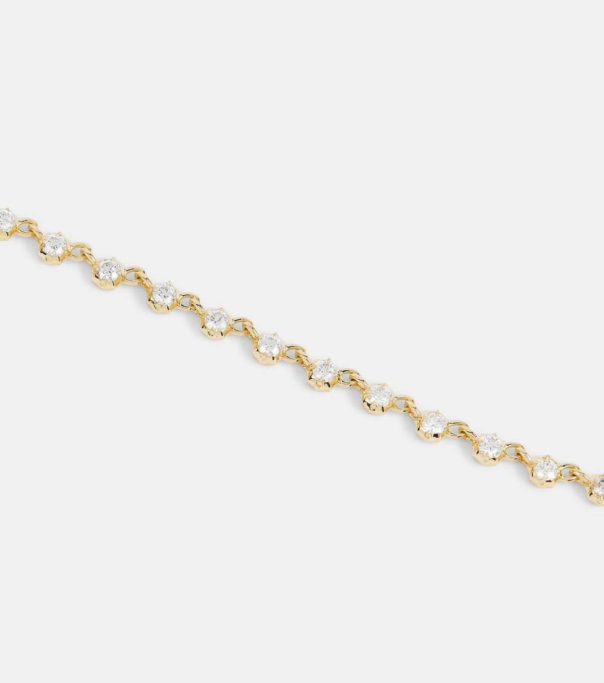 Jade Trau Sophisticate 18kt gold choker with diamonds