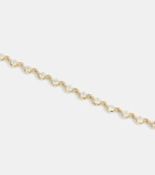 Jade Trau Sophisticate 18kt gold choker with diamonds