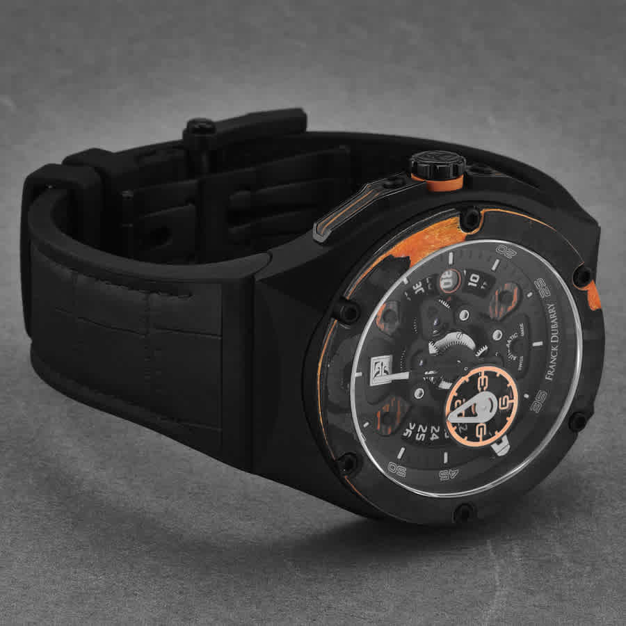 Franck Dubarry Crazy Wheel Black Dial Mens Watch CW-04-03