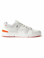 ON - The Roger Clubhouse Faux Leather Tennis Sneakers - White