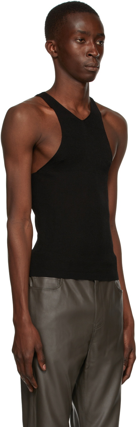 Judy Turner Black Silk Barcelona Tank Top