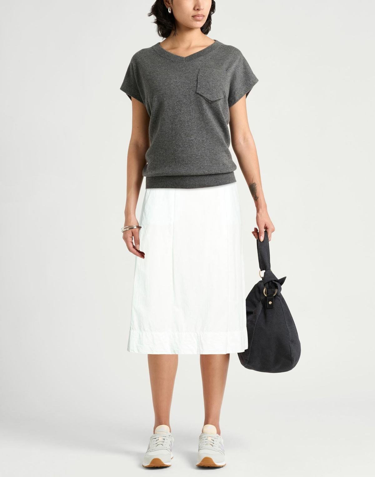 Peserico Easy Womens Midi skirt Sky in Blue
