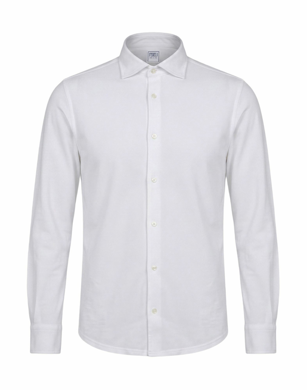 Fedeli Mens Shirt in White