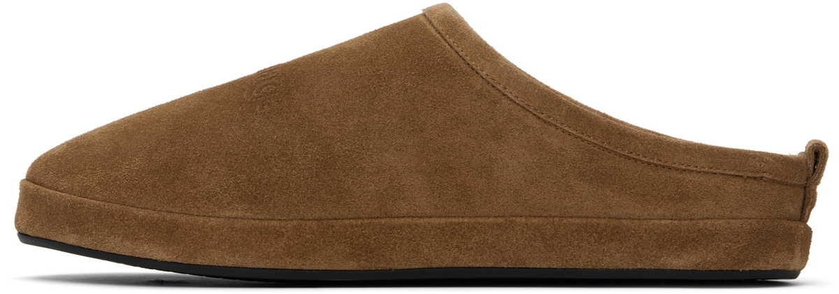 Balenciaga Tan Alaska Slippers