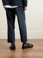 Portuguese Flannel - Straight-Leg Cotton-Corduroy Trousers - Blue