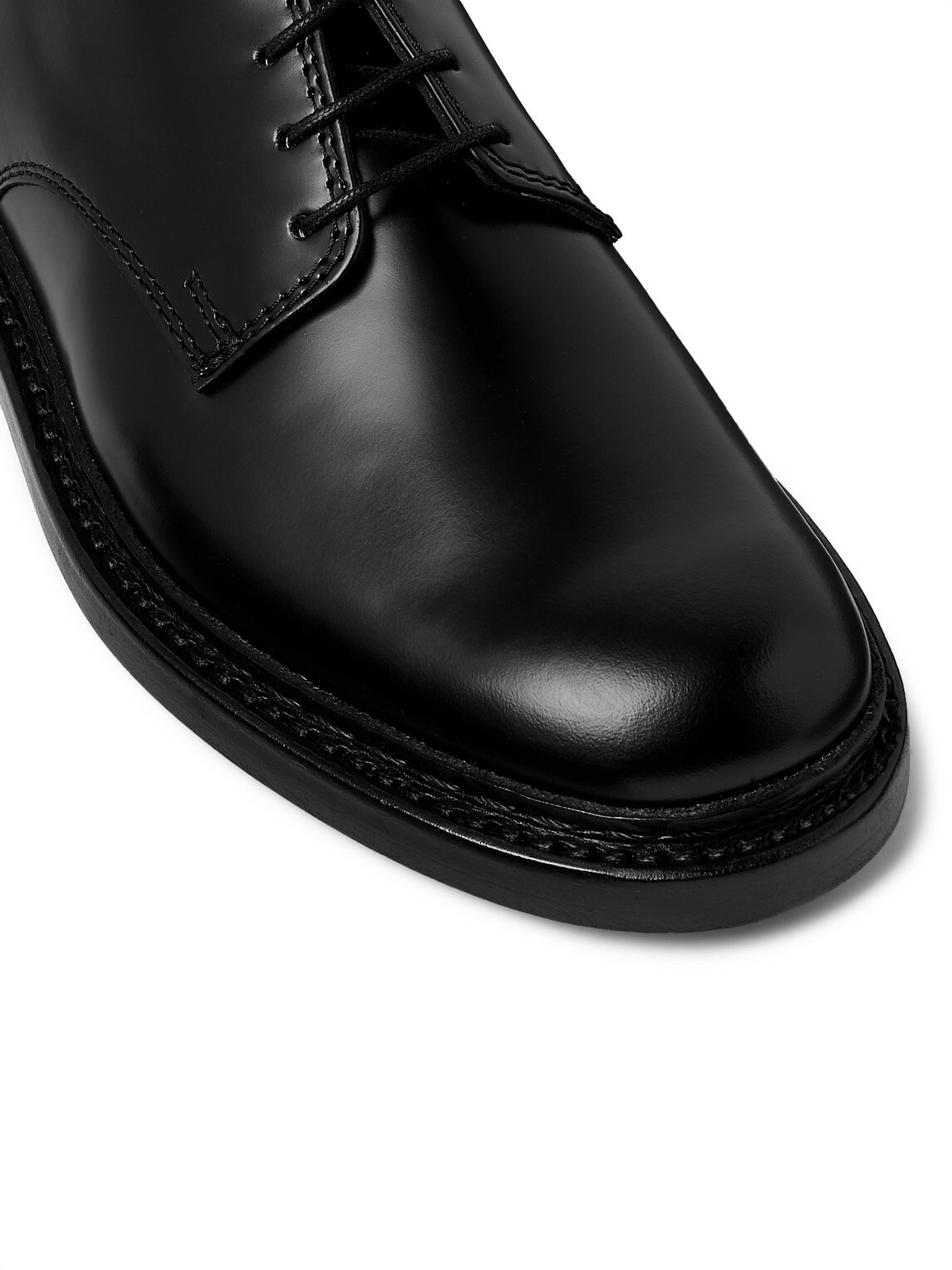 Our Legacy - Uniform Parade Leather Derby Shoes - Black