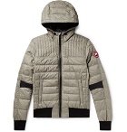 Canada Goose - Cabri Quilted Nylon-Ripstop Hooded Down Jacket - Gray green
