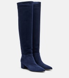 Gianvito Rossi Suede knee-high boots