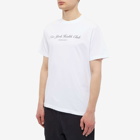 Sporty & Rich Men's NY Health Club T-Shirt in White/Navy