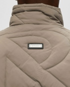 Represent Initial Quilted Gilet Brown - Mens - Vests