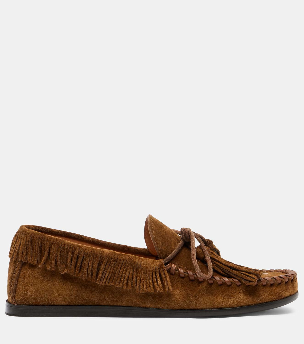 Isabel Marant Fitza fringed suede loafers