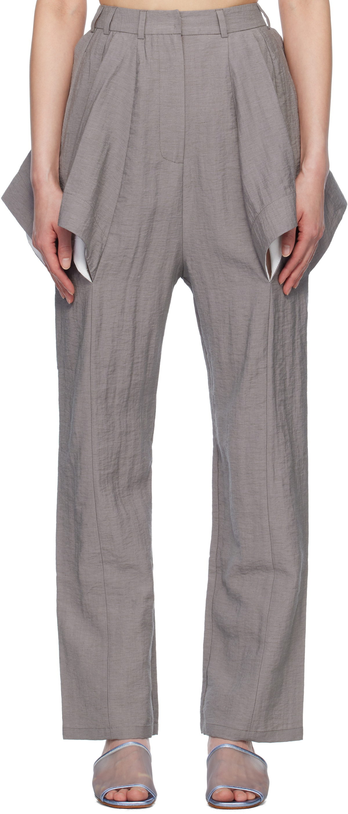 J.Kim Gray Lazzat Sculptural Trousers