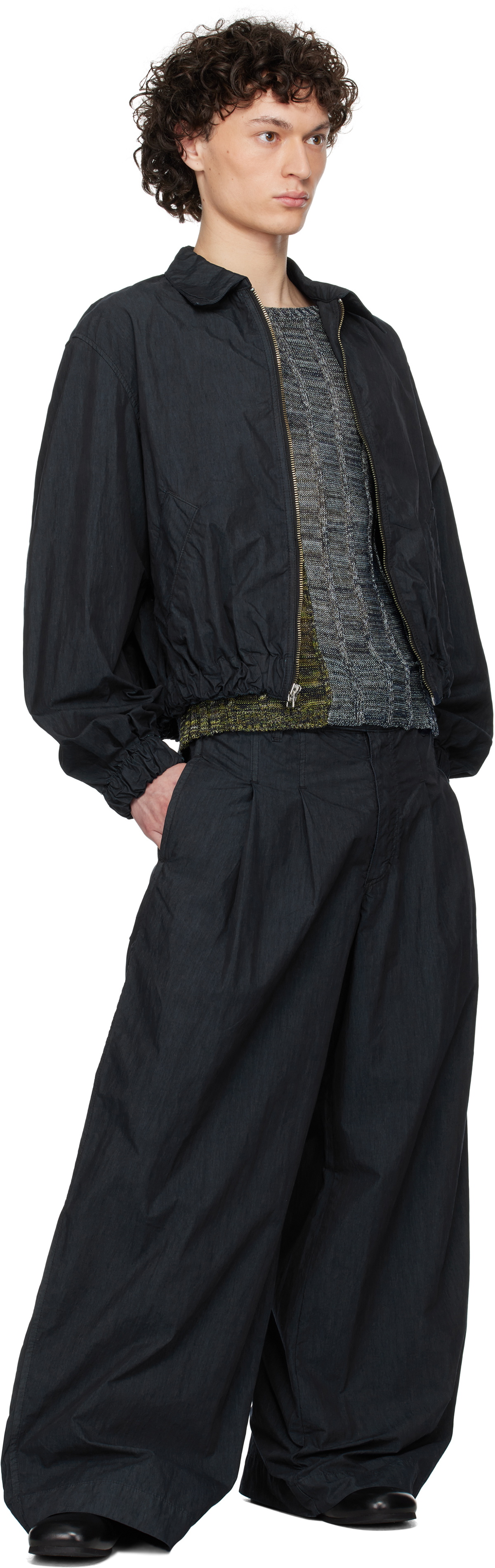 Eckhaus Latta Navy Flight Trousers