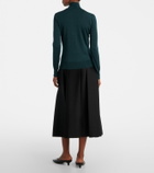 Carolina Herrera Wool and silk turtleneck sweater