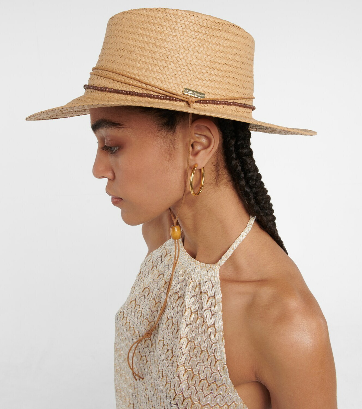 MELISSA ODABASH HAT MELISSA ODABASH STRAW HAT ONE SIZE | nikkibradford main image 3