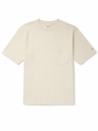Snow Peak - Logo-Embroidered Cotton-Jersey T-Shirt - Neutrals