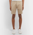 AMI - Slim-Fit Cotton-Twill Bermuda Shorts - Beige