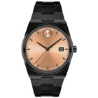 Movado Bold Quest Quartz Rose Gold Sunray Dial Unisex Watch 3601244