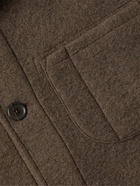 Universal Works - Brushed Wool-Blend Field Jacket - Brown