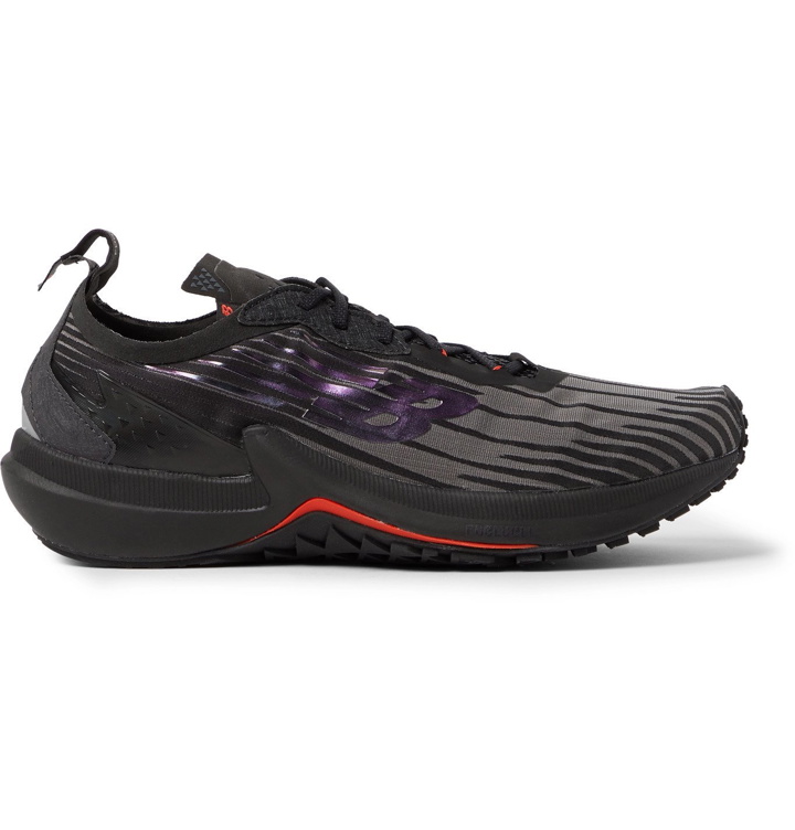 Photo: New Balance - FuelCell Speedrift Felt-Trimmed Woven Running Sneakers - Black