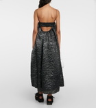 Cecilie Bahnsen Susa matelassé maxi dress