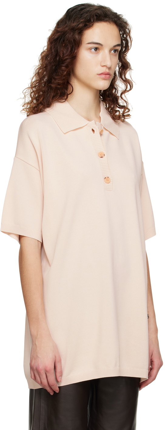 Teurn Studios SSENSE Exclusive Pink Jane Polo