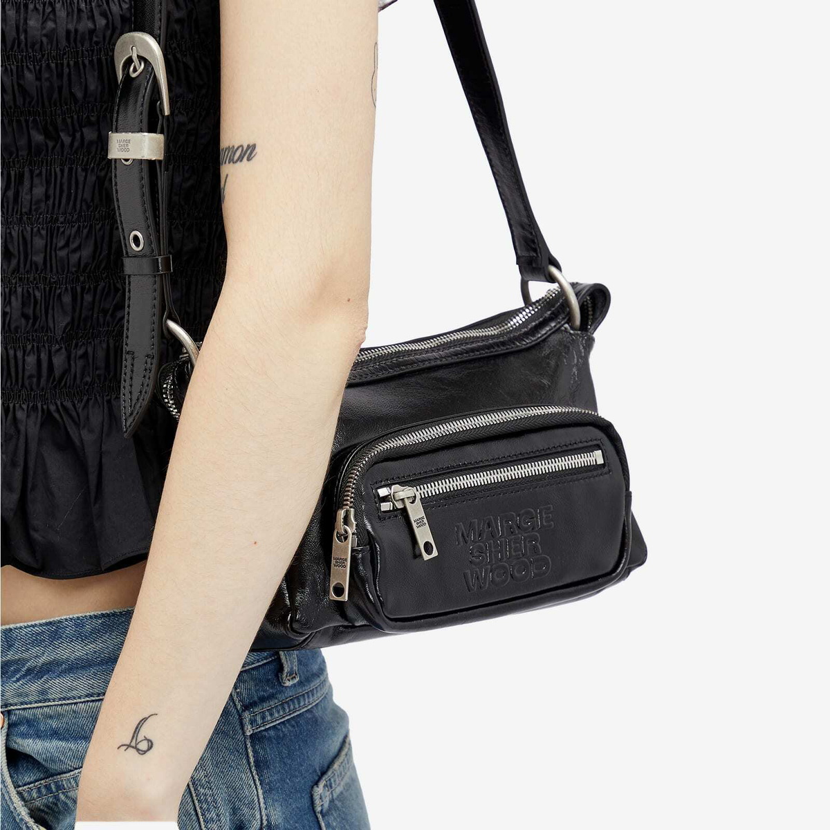 ☆人気☆【MARGE SHERWOOD】☆OUTPOCKET HOBO MIN.I☆バック☆ ☆人気☆【MARGE SHERWOOD】☆OUTPOCKET HOBO MIN.I☆バック