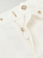 TOM FORD - Slim-Fit Short-Length Swim Shorts - Neutrals