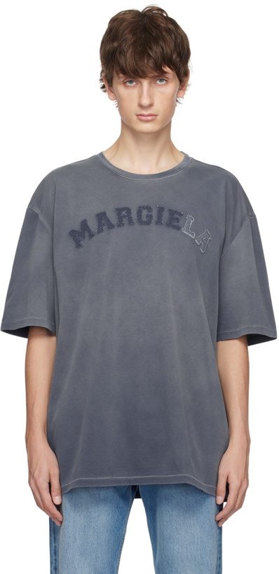 Photo: Maison Margiela Blue Faded T-Shirt